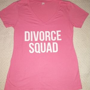 Divorce Squad tshirt size large